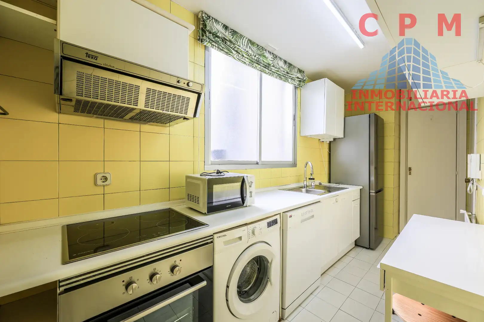 Küche von Wohnung zur Miete in Madrid mit Klimaanlage, Heizung und Parkett