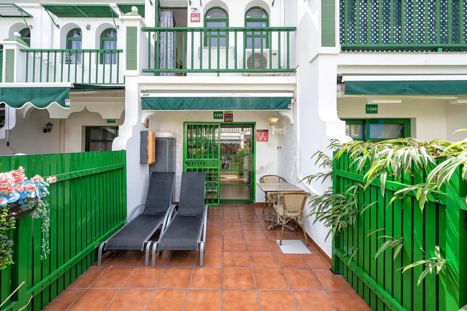 Terrassa de Casa adosada en venda en San Bartolomé de Tirajana amb Aire condicionat, Jardí privat i Terrassa