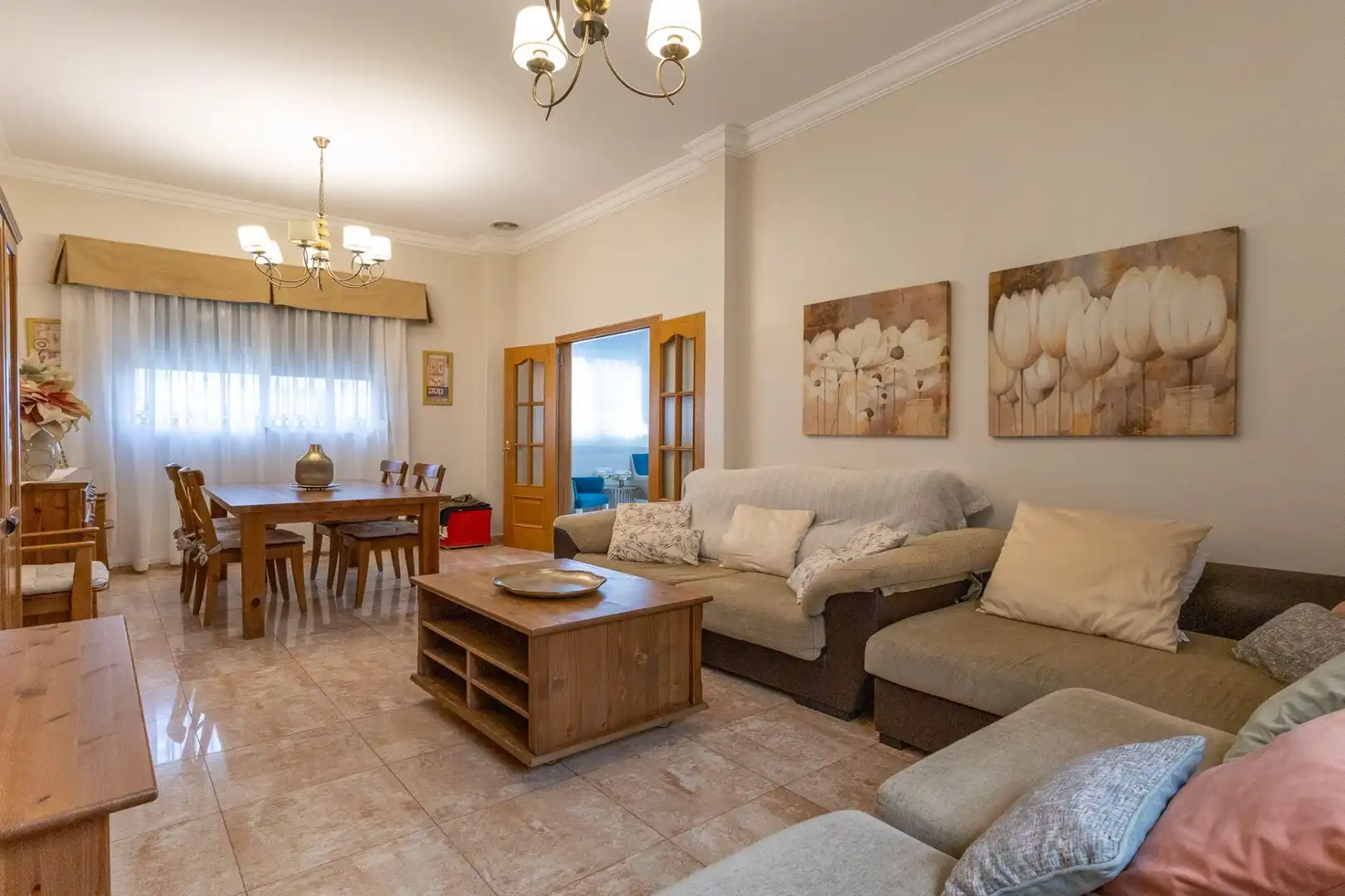 Sala de estar de Casa o chalet en venta en Melilla con Aire acondicionado, Calefacción y Terraza