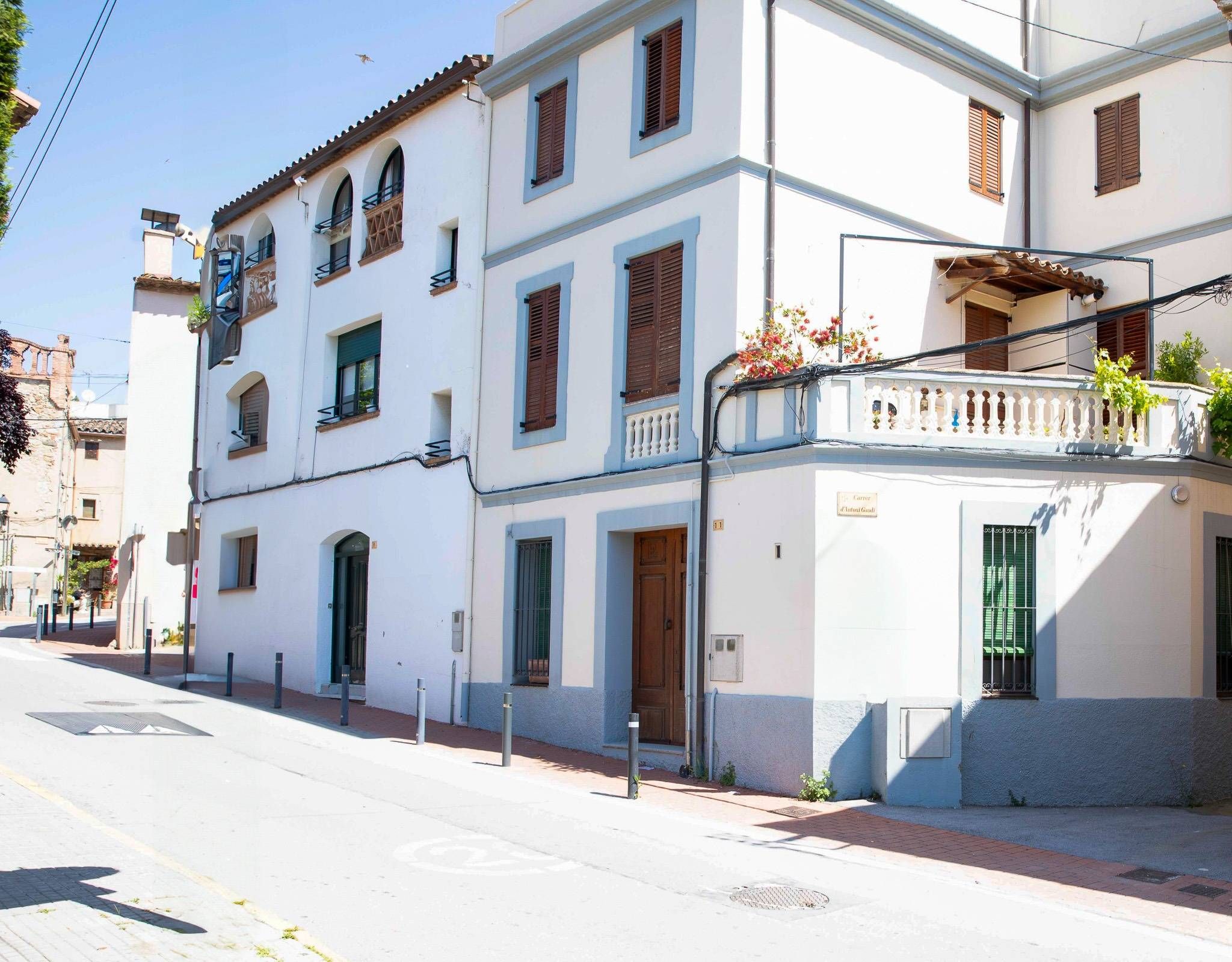 Vista exterior de Casa adosada en venda en L'Ametlla del Vallès amb Calefacció, Parquet i Terrassa