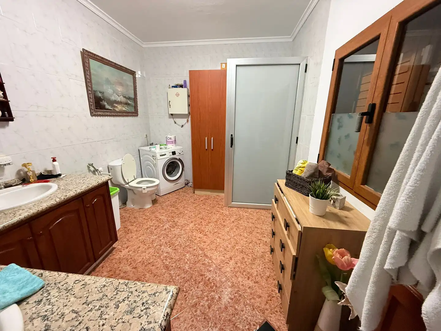 Baño de Finca rústica en venta en Telde con Jardín privado, Terraza y Amueblado