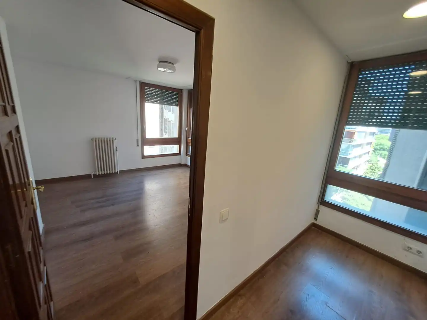 Bedroom of Flat for rent in Barcelona  with Air Conditioner, Heating and Parquet flooring
