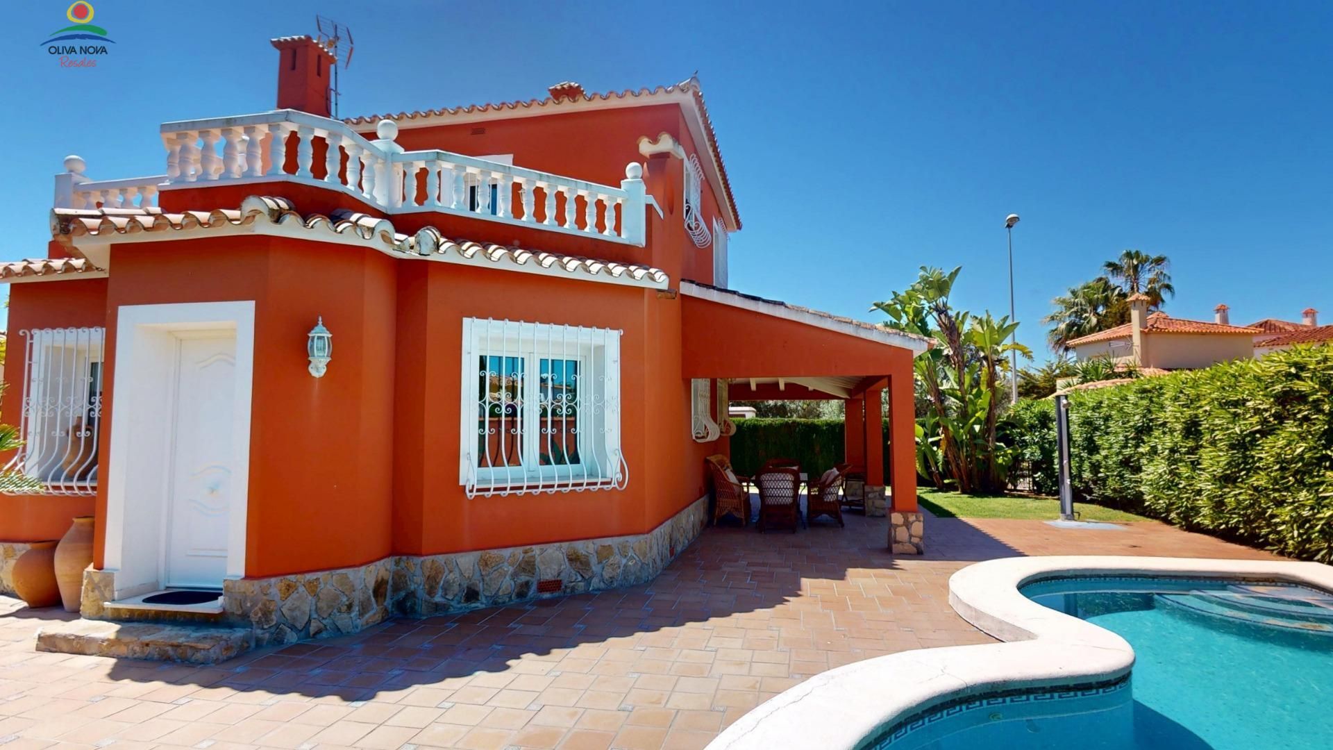 Garden of House or chalet for sale in Oliva  with Heating, Private garden and Terrace