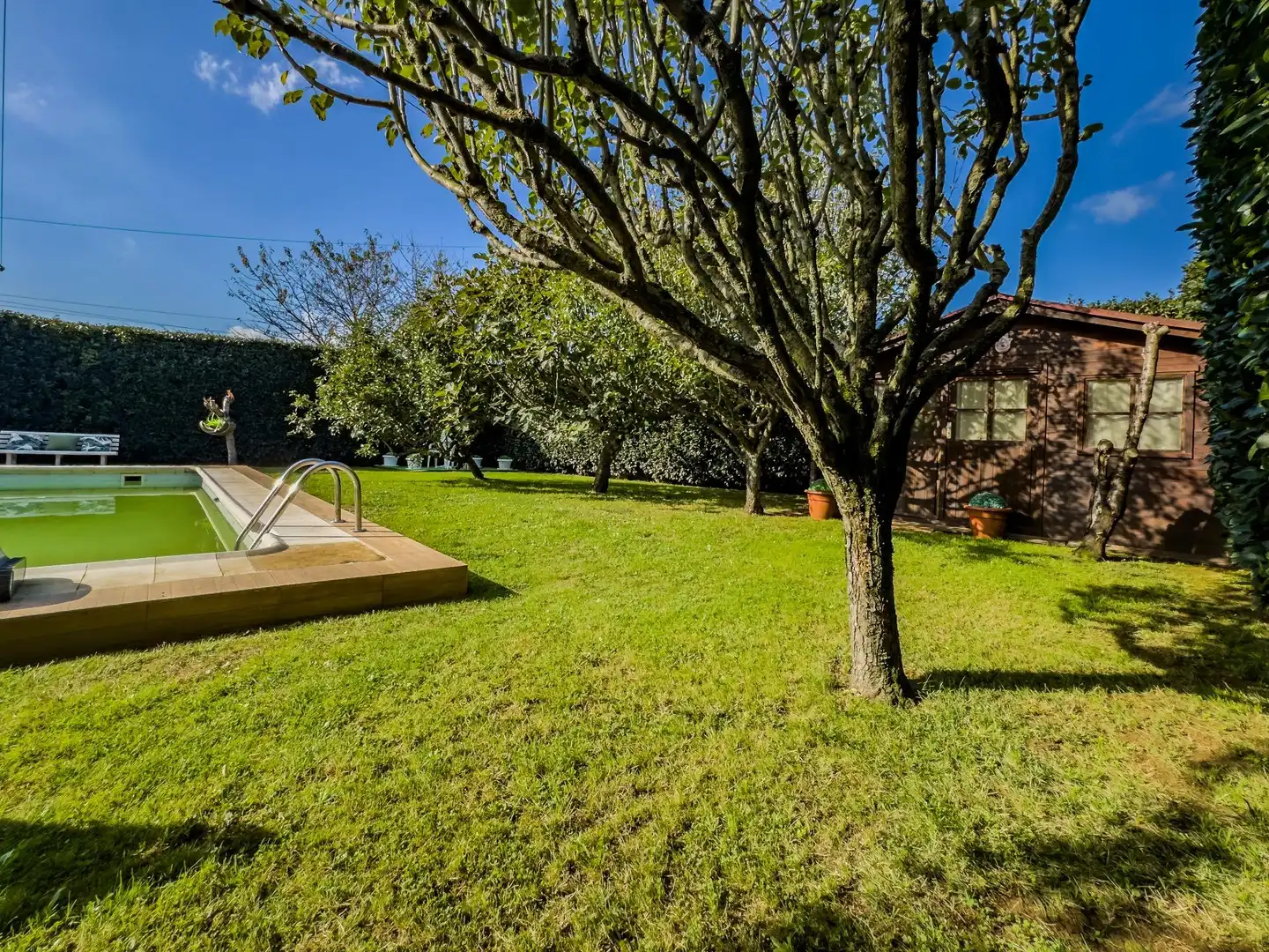 Jardí de Casa o xalet en venda en Camargo amb Calefacció, Jardí privat i Piscina