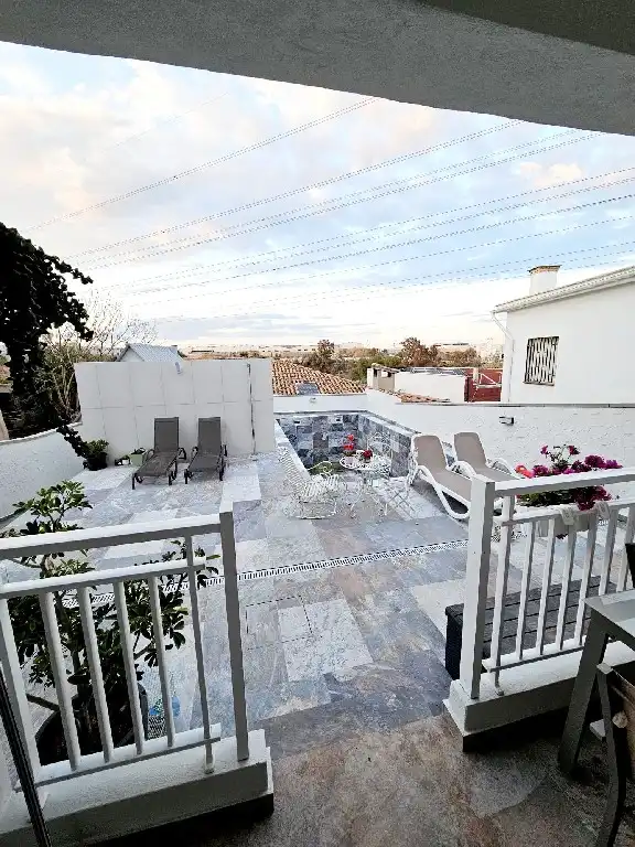 Terrassa de Casa o xalet en venda en Almazora / Almassora amb Calefacció, Parquet i Terrassa