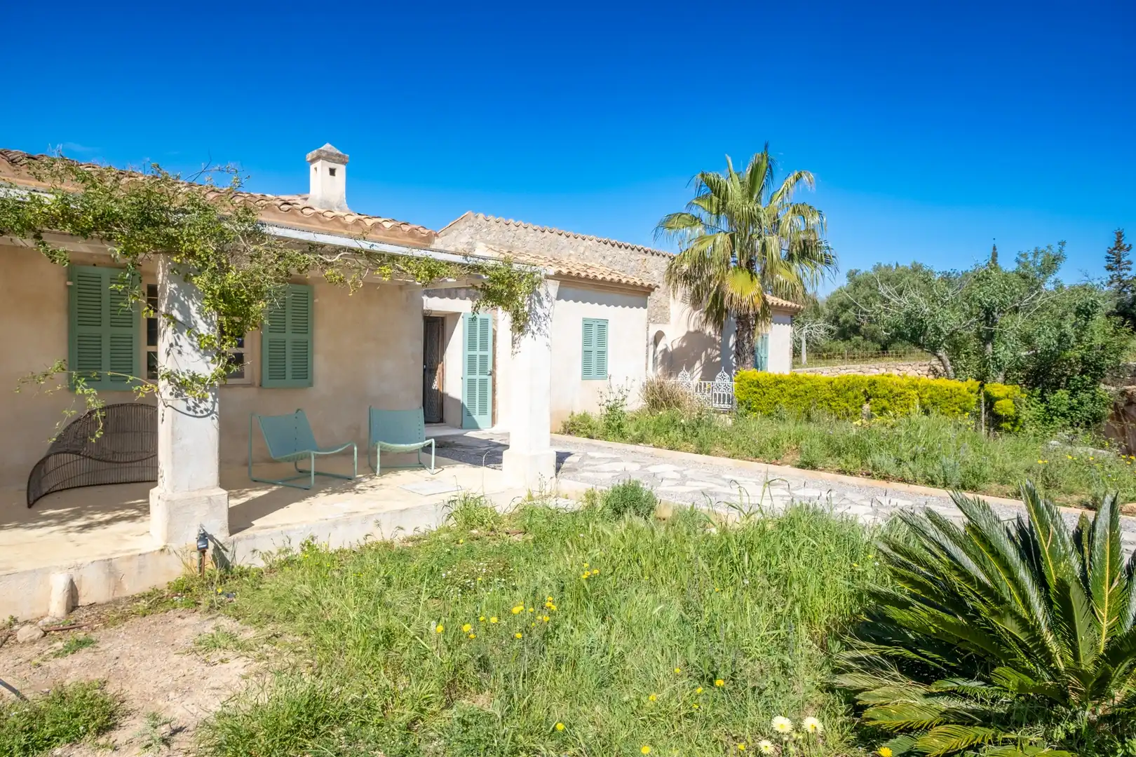 Außenansicht von Country house zum Verkauf in Capdepera mit Klimaanlage, Heizung und Abstellraum