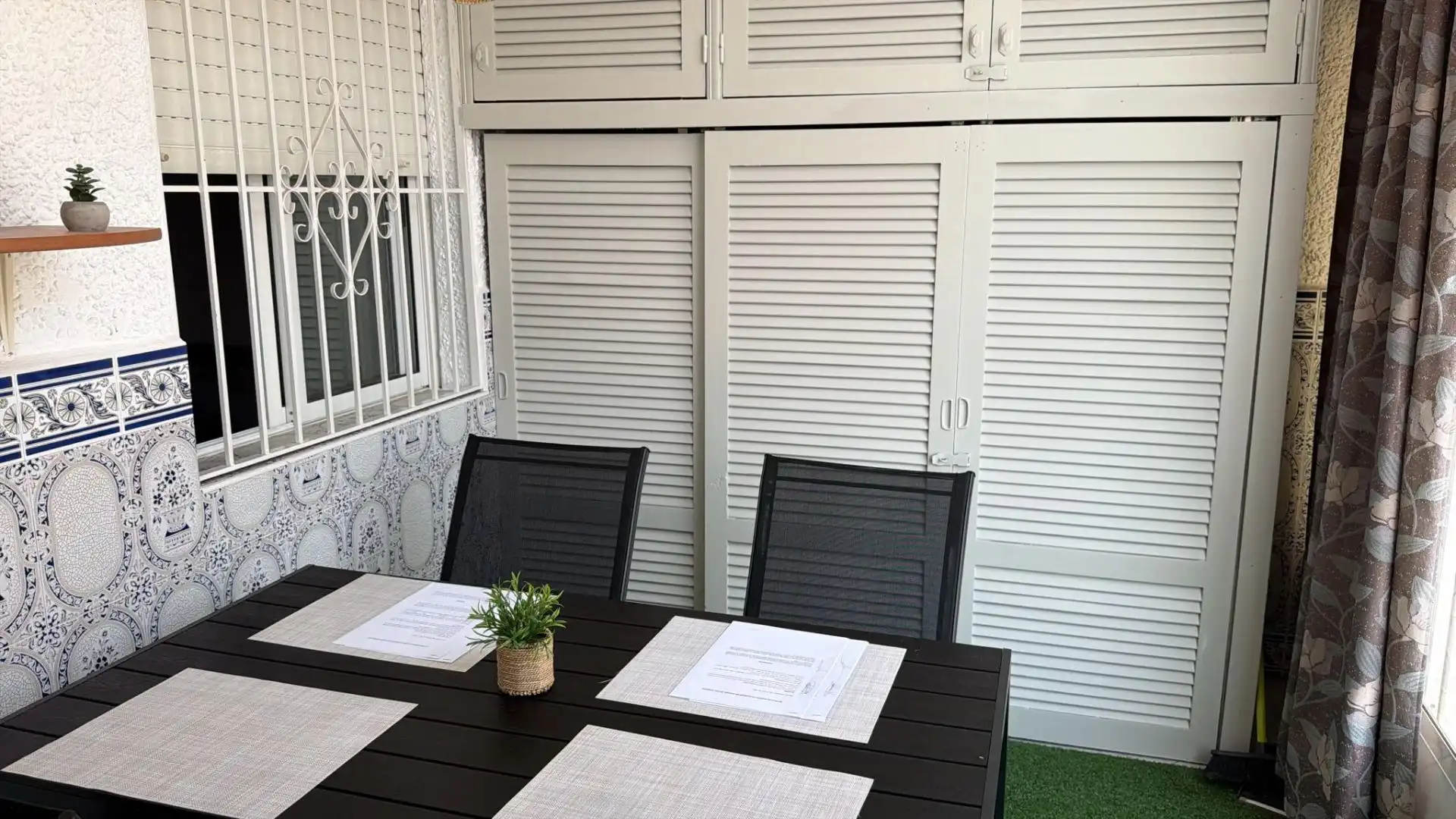Terrace of Flat for rent in Los Alcázares  with Terrace and Furnished