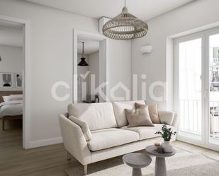 Living room of Flat for sale in  Madrid Capital  with Air Conditioner and Terrace