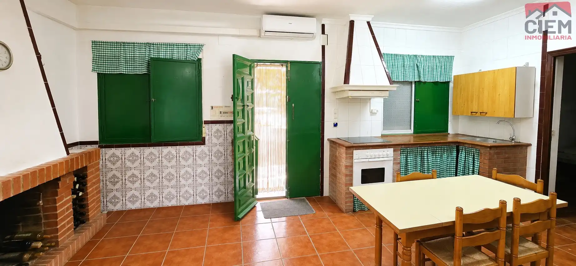 Cocina de Casa o chalet en venta en Miajadas con Aire acondicionado, Amueblado y Horno