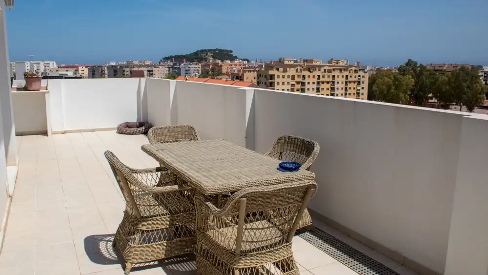 Terraza de Ático en venta en Dénia con Aire acondicionado, Calefacción y Terraza