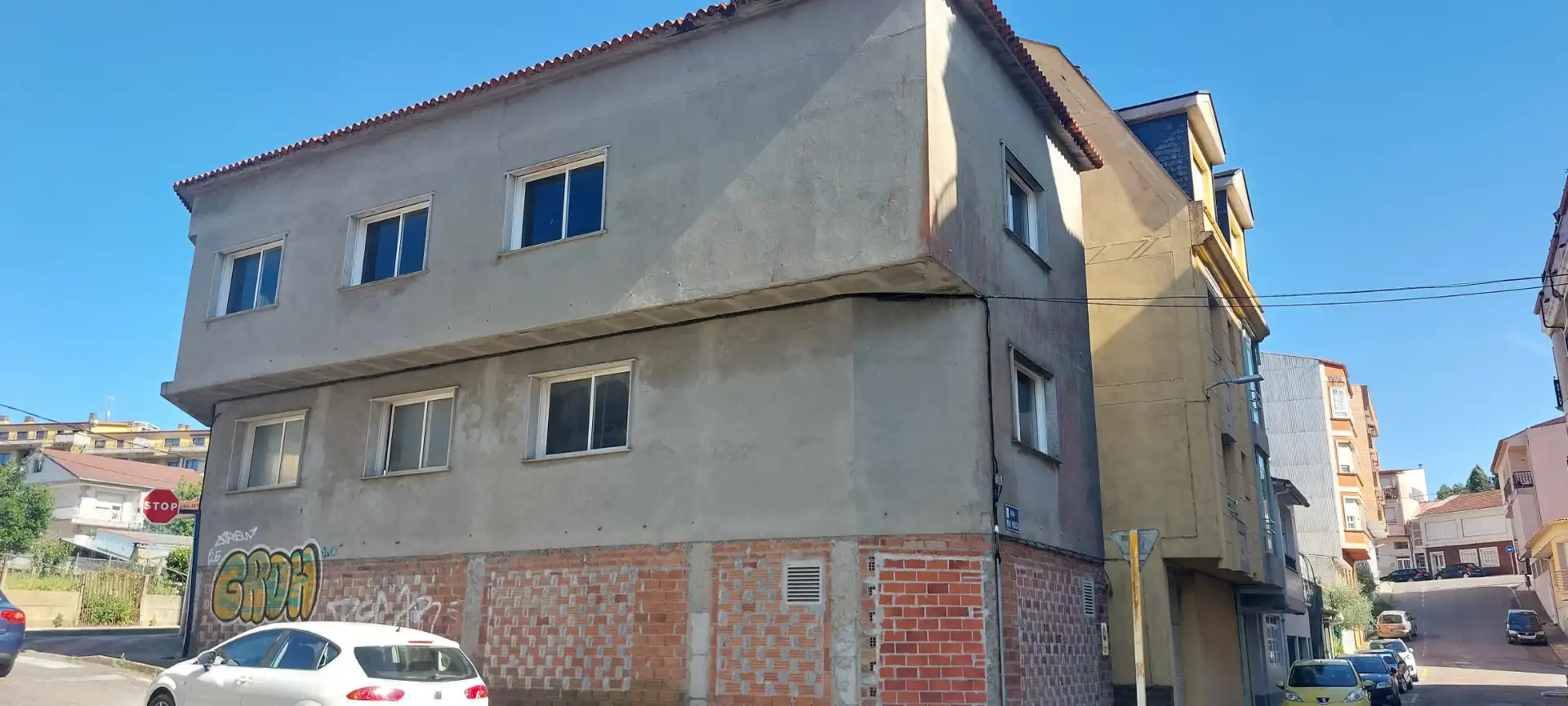 Vista exterior de Edificio en venta en O Grove  