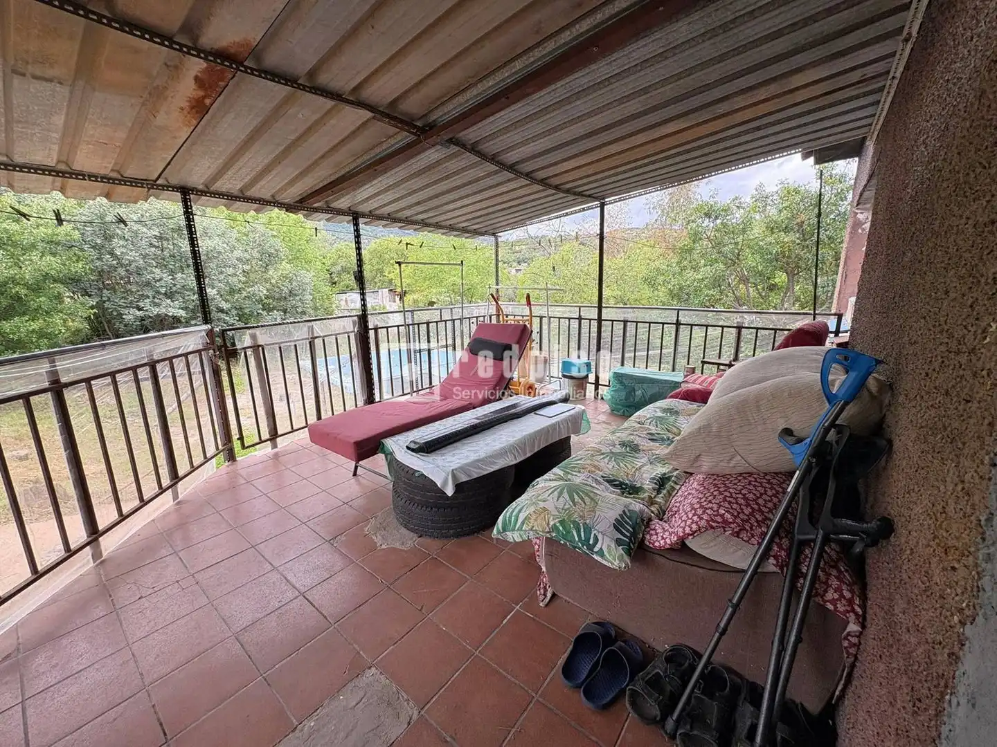 Terraza de Casa o chalet en venta en Cadalso de los Vidrios con Calefacción