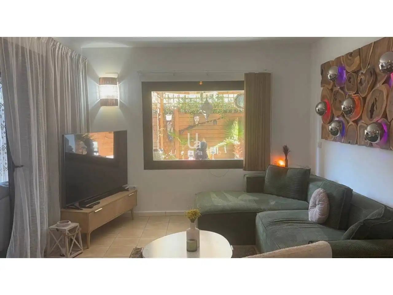 Wohnzimmer von Wohnung zum Verkauf in Murcia mit Klimaanlage, Heizung und Privatgarten