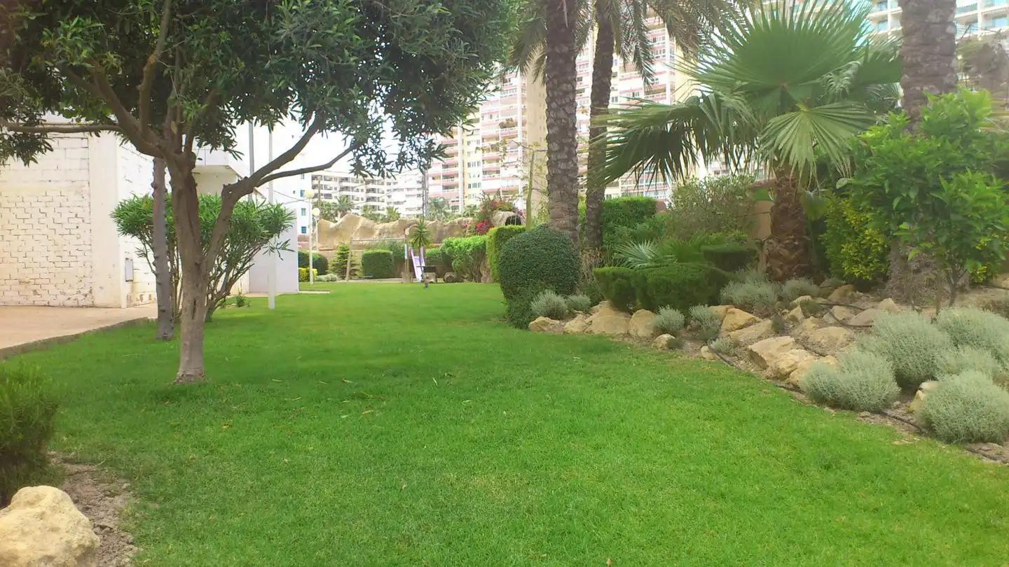Garten von Wohnung zur Miete in Villajoyosa / La Vila Joiosa mit Terrasse, Möbliert und Gemeinschaftspool