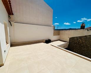 Terrasse von Einfamilien-Reihenhaus miete in Sanet y Negrals mit Terrasse