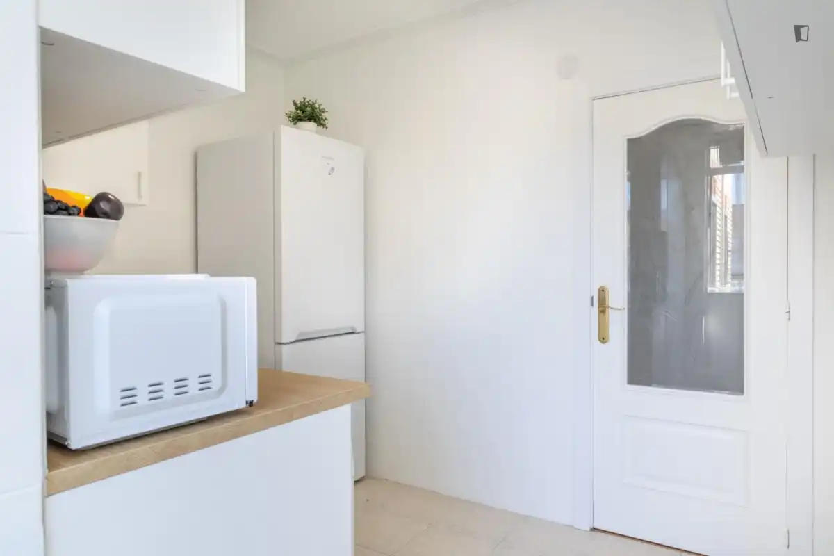 Cocina de Apartamento para compartir en Parla con Calefacción, Amueblado y Horno