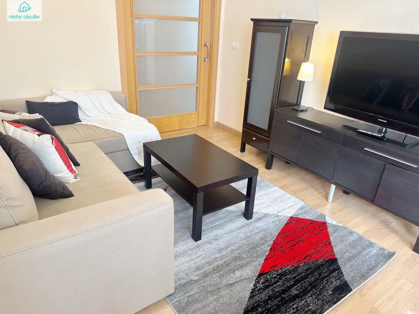 Living room of Apartments for rent in El Campello  with Air Conditioner, Heating and Private garden