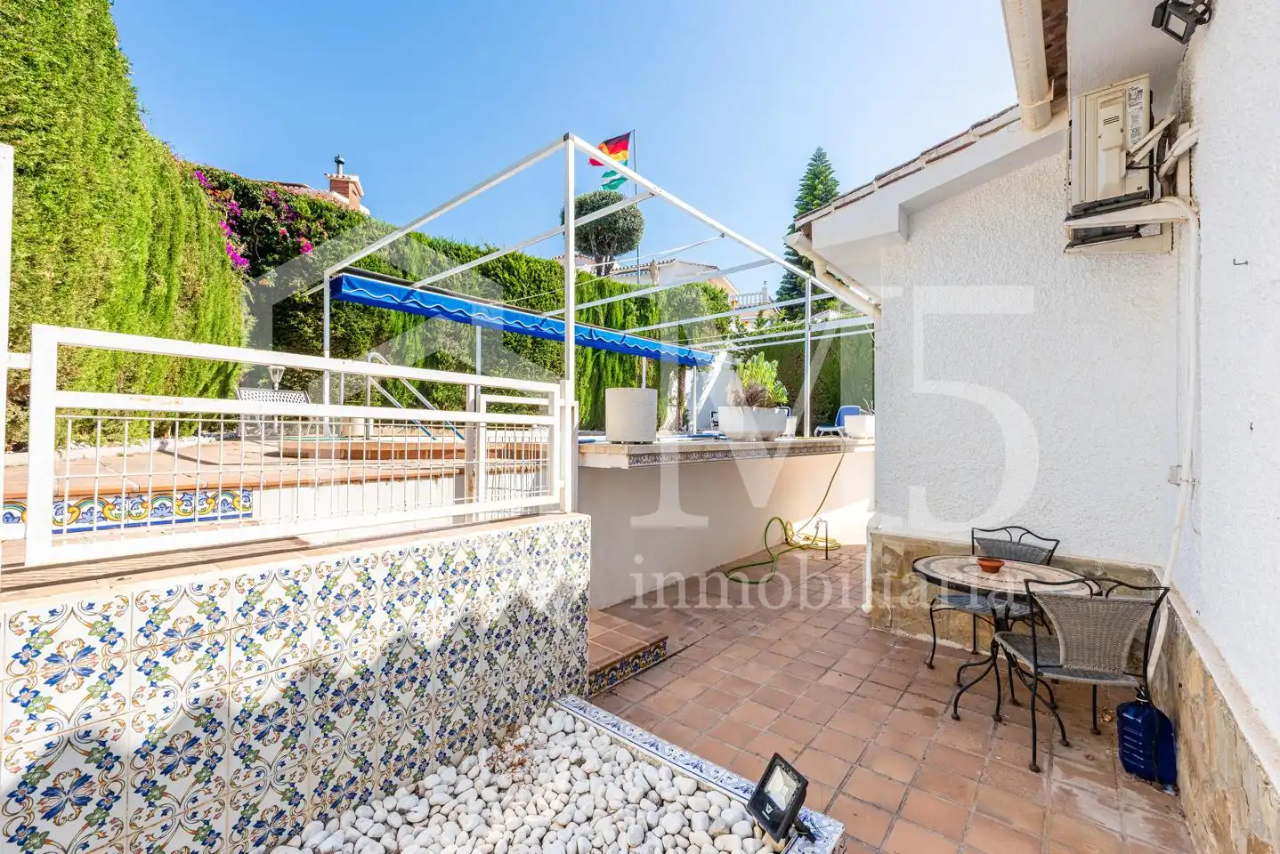Terraza de Casa o chalet en venta en Vélez-Málaga con Jardín privado, Terraza y Piscina