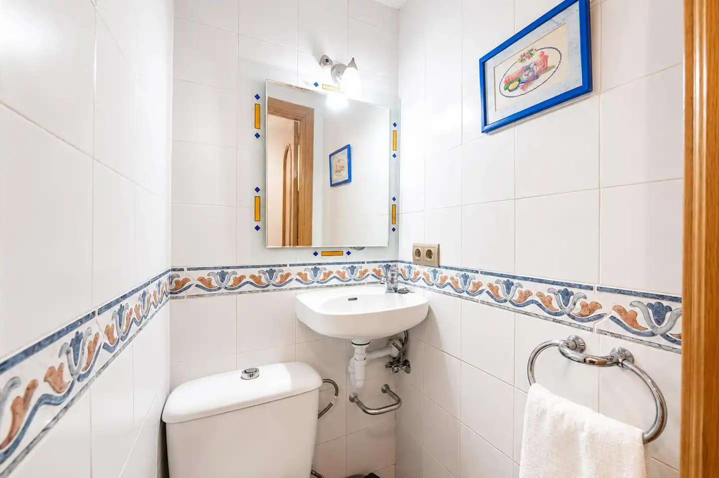 Baño de Apartamento en venta en Santa Pola con Aire acondicionado, Terraza y Amueblado