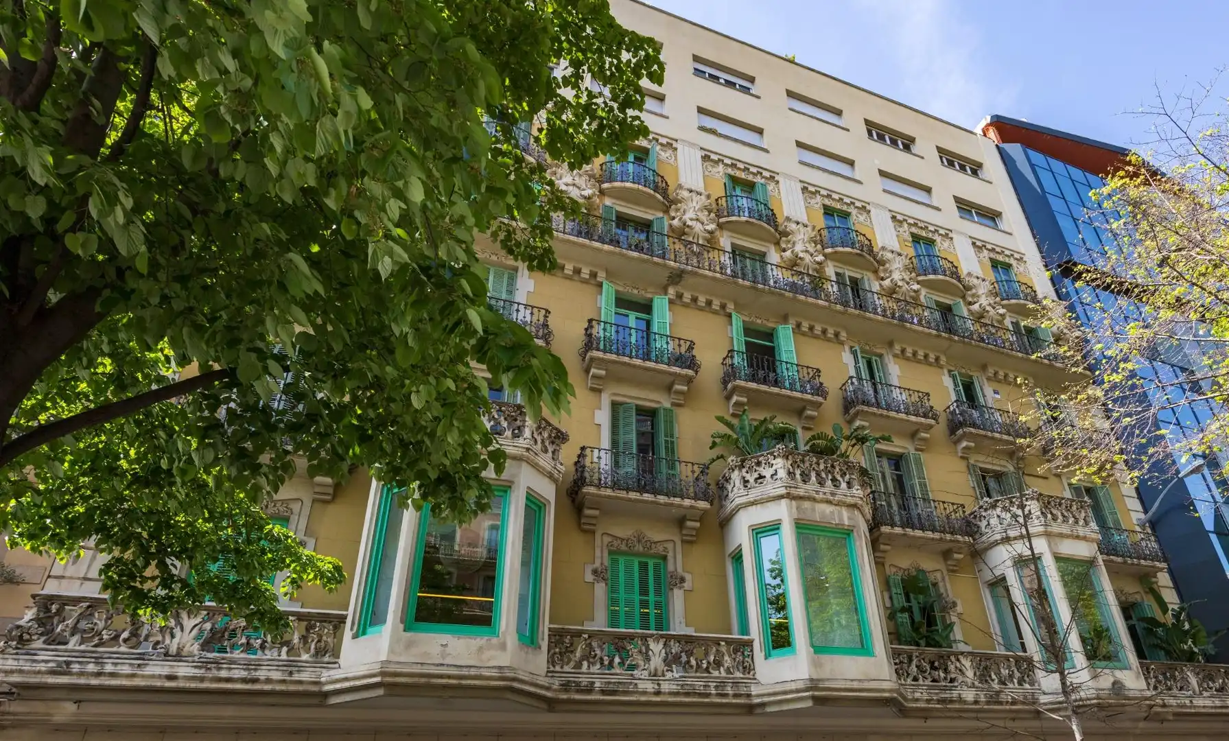 Vista exterior de Ático en venta en Barcelona con Aire acondicionado