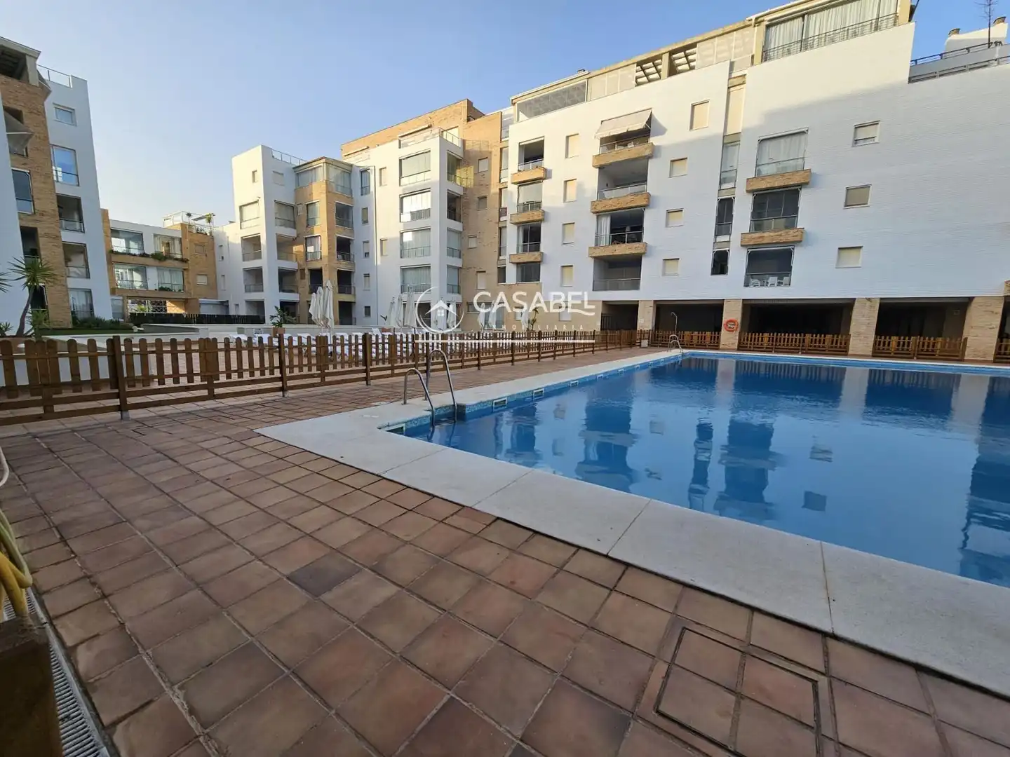 Swimming pool of Flat for sale in Ayamonte  with Air Conditioner, Terrace and Swimming Pool