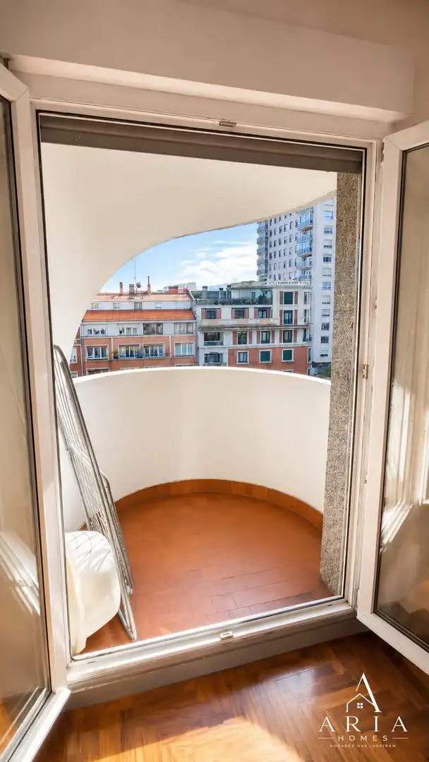 Terrassa de Apartament de lloguer en Bilbao  amb Calefacció i Balcó