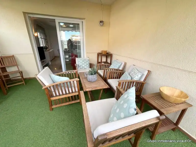 Terrasse von Wohnungen zur Miete in Dénia mit Klimaanlage, Heizung und Terrasse