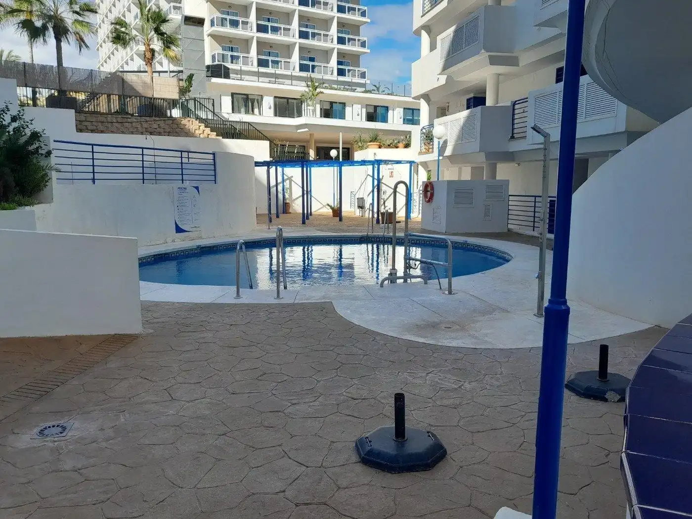 Swimming pool of Attic for sale in Benalmádena  with Air Conditioner, Heating and Terrace