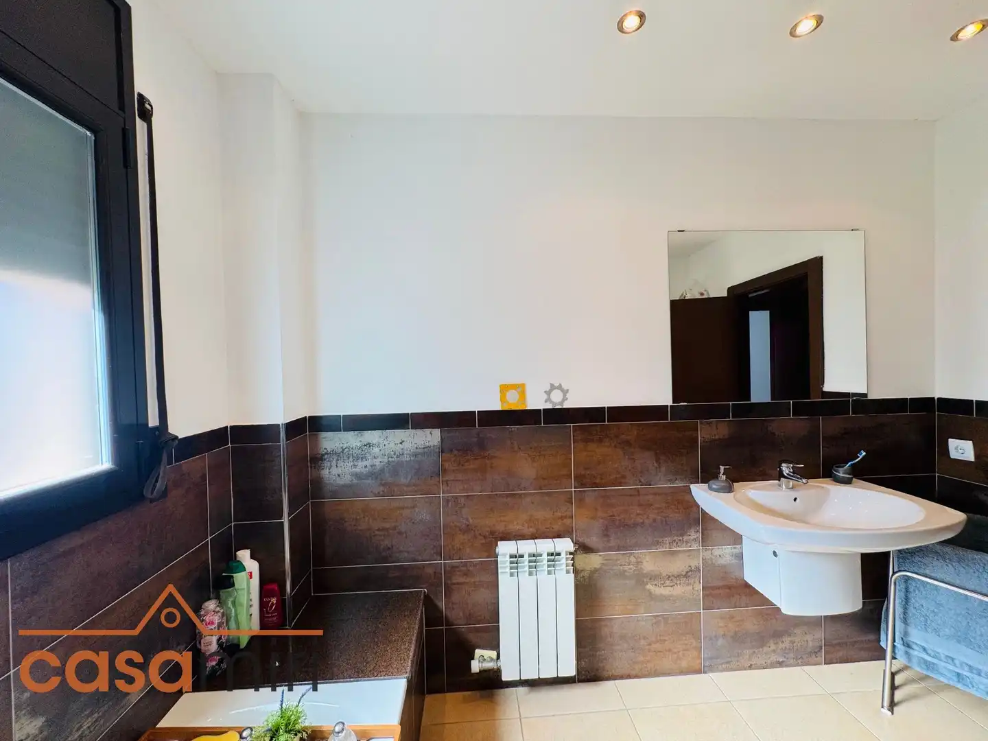 Baño de Casa o chalet en venta en Sant Cebrià de Vallalta con Aire acondicionado, Calefacción y Jardín privado