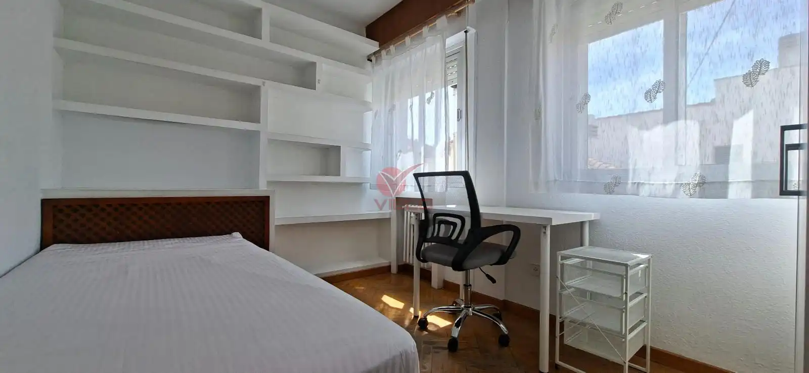 Schlafzimmer von Wohnung zur Miete in Cuenca mit Heizung und Möbliert