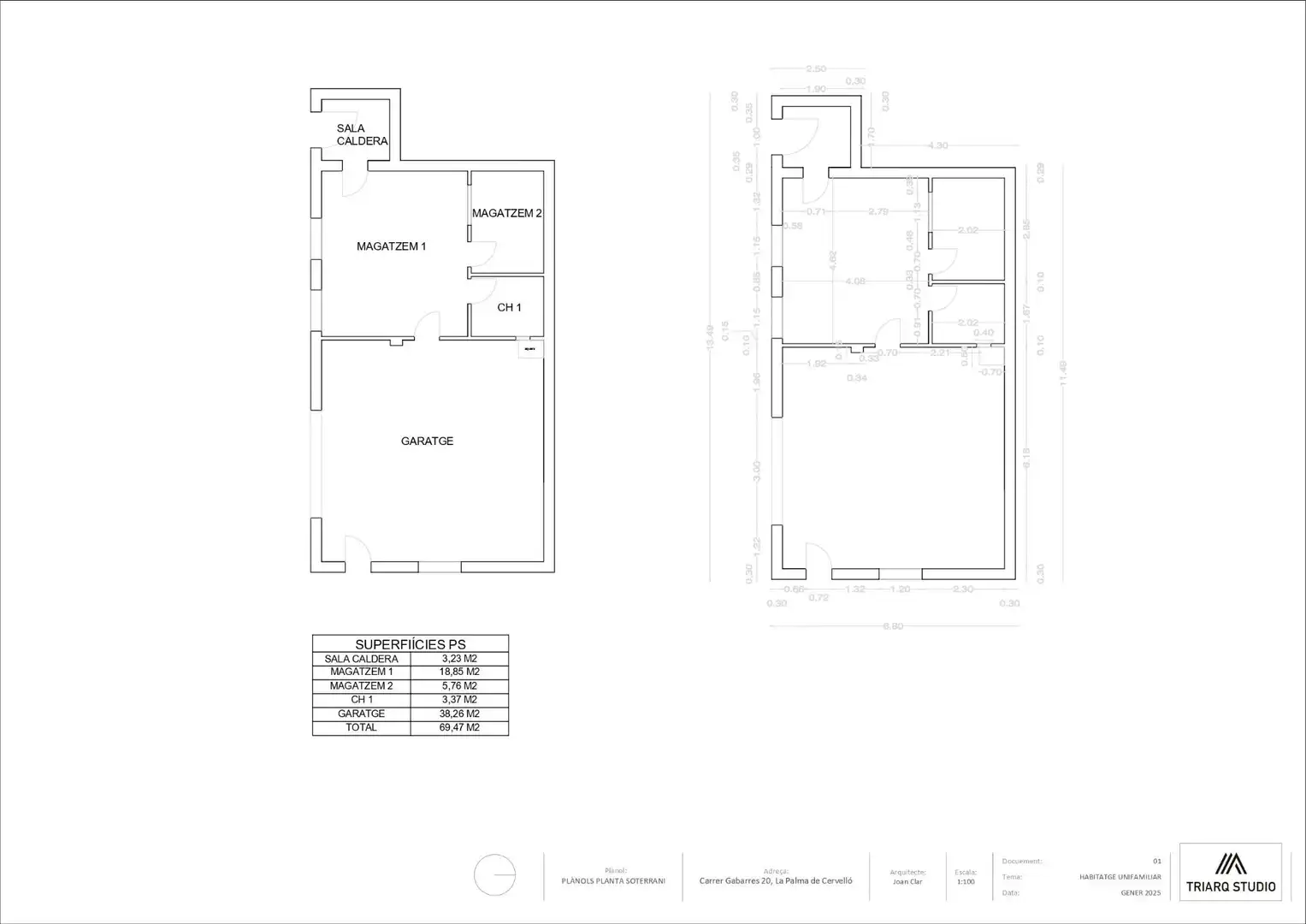Haus oder Chalet zum Verkauf in Calle GAVARRES, La Palma de Cervelló