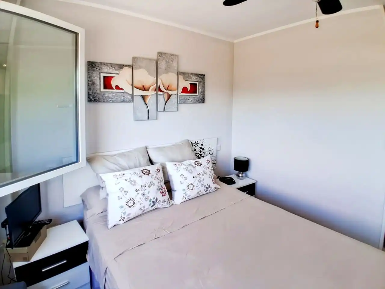 Schlafzimmer von Wohnung zum Verkauf in Madrid mit Klimaanlage, Heizung und Möbliert