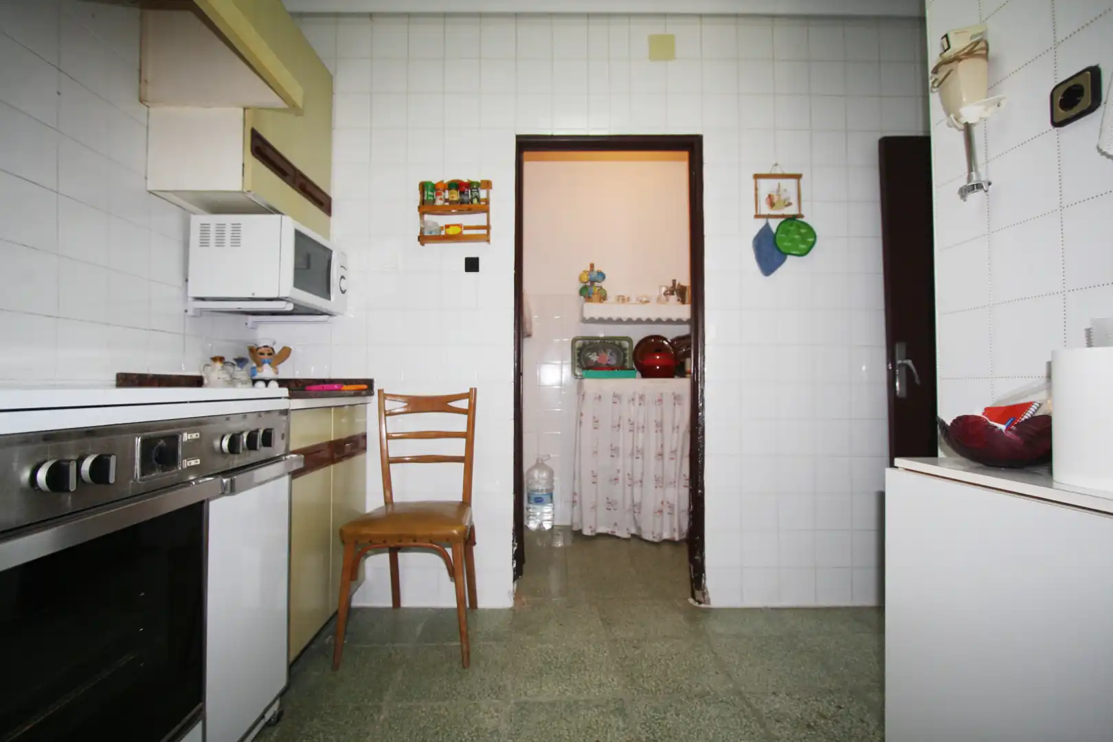 Cuina de Casa o xalet en venda en Albacete amb Terrassa, Traster i Moblat