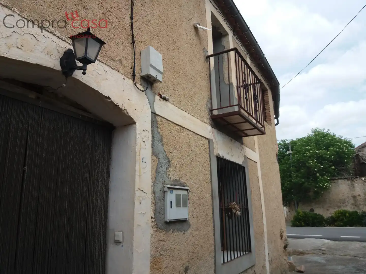 Vista exterior de Finca rústica en venta en Turégano con Jardín privado y Trastero