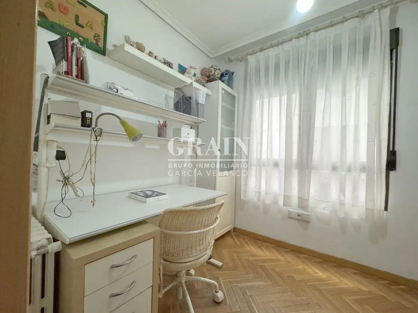 Bedroom of Flat for sale in Albacete  with Air Conditioner, Heating and Parquet flooring