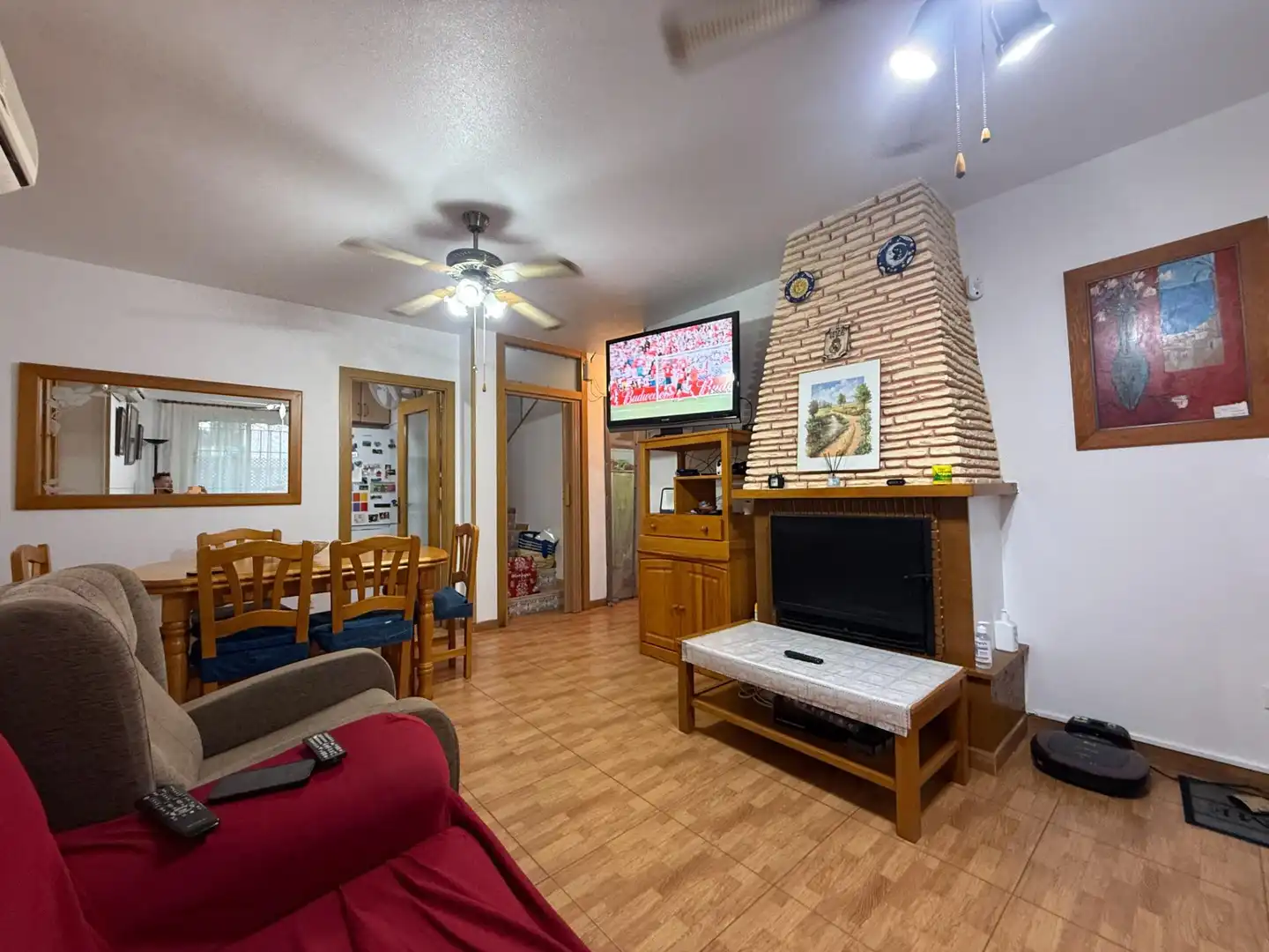 Sala de estar de Casa o chalet de alquiler en Santa Pola con Aire acondicionado, Amueblado y Piscina comunitaria