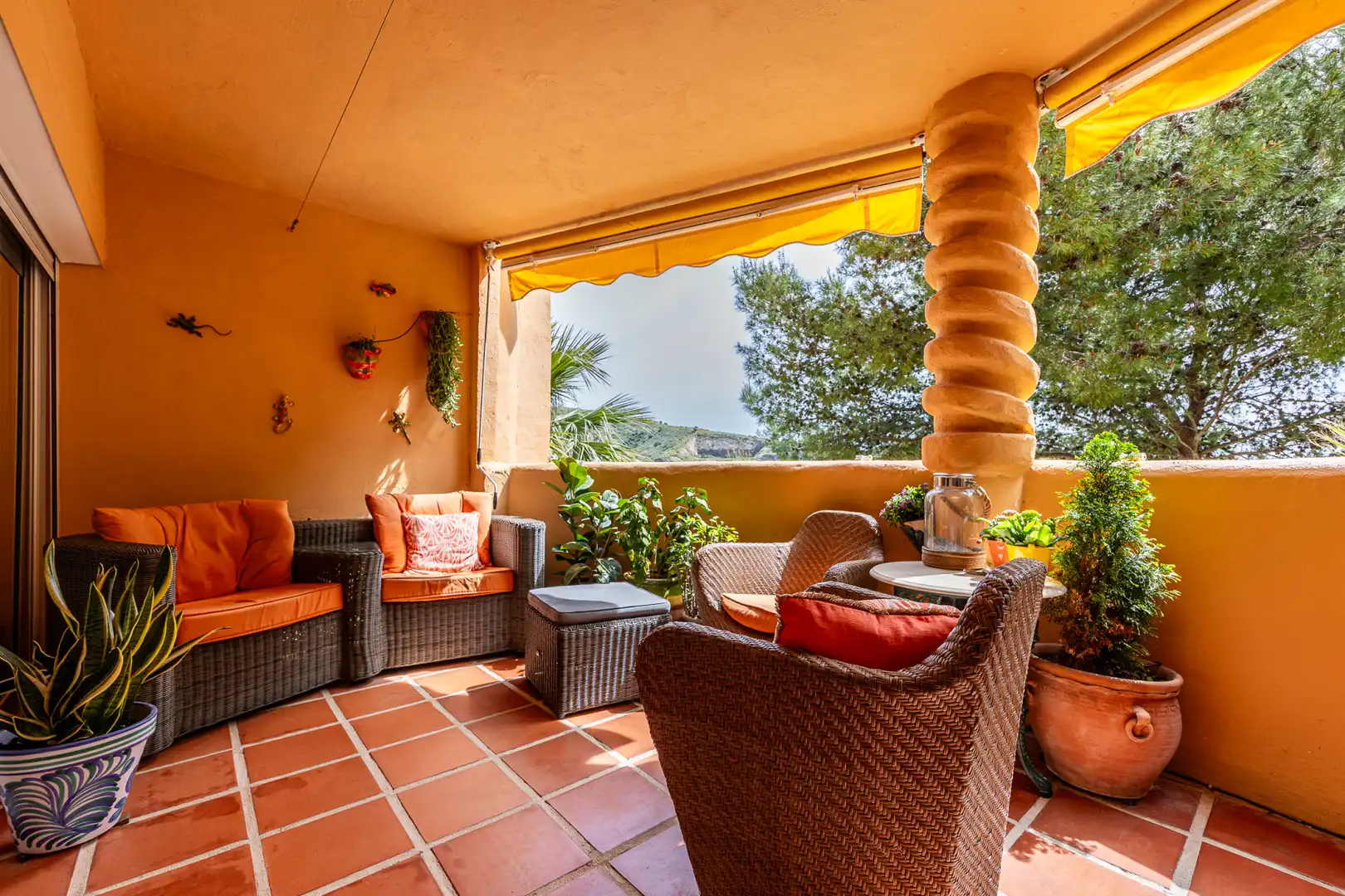 Terrassa de Apartament en venda en Mijas amb Aire condicionat, Calefacció i Terrassa