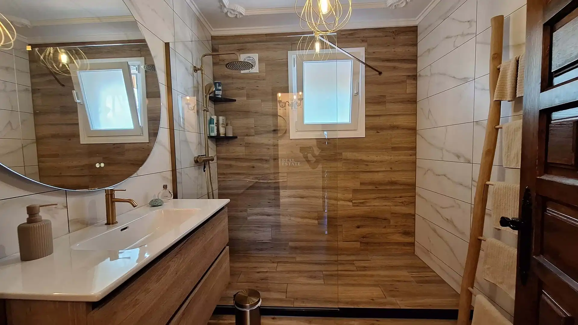 Bathroom of Houses for sale in Benidoleig  with Air Conditioner, Heating and Terrace