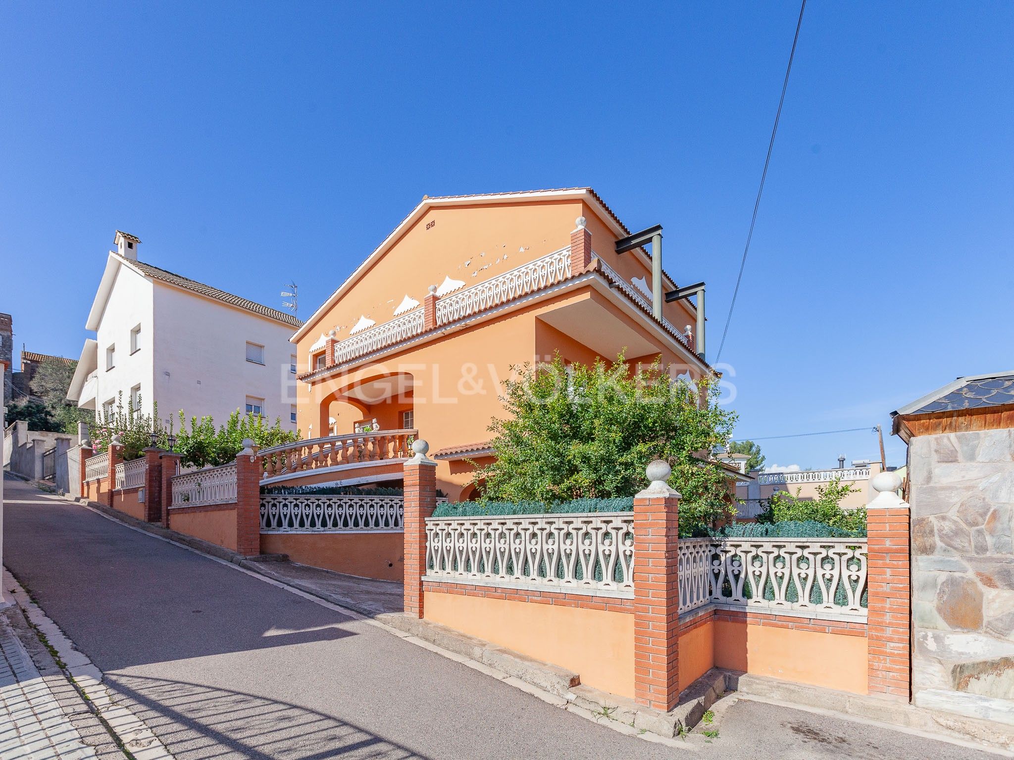 Exterior view of House or chalet for sale in Polinyà  with Air Conditioner, Heating and Private garden
