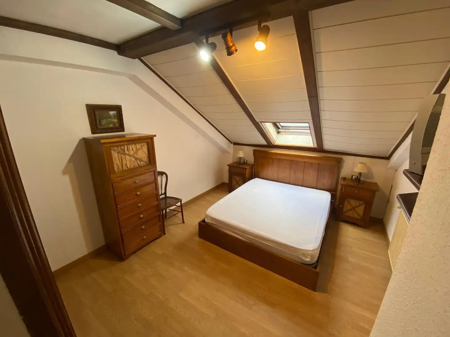 Bedroom of Flat for rent in Nava  with Heating and Swimming Pool