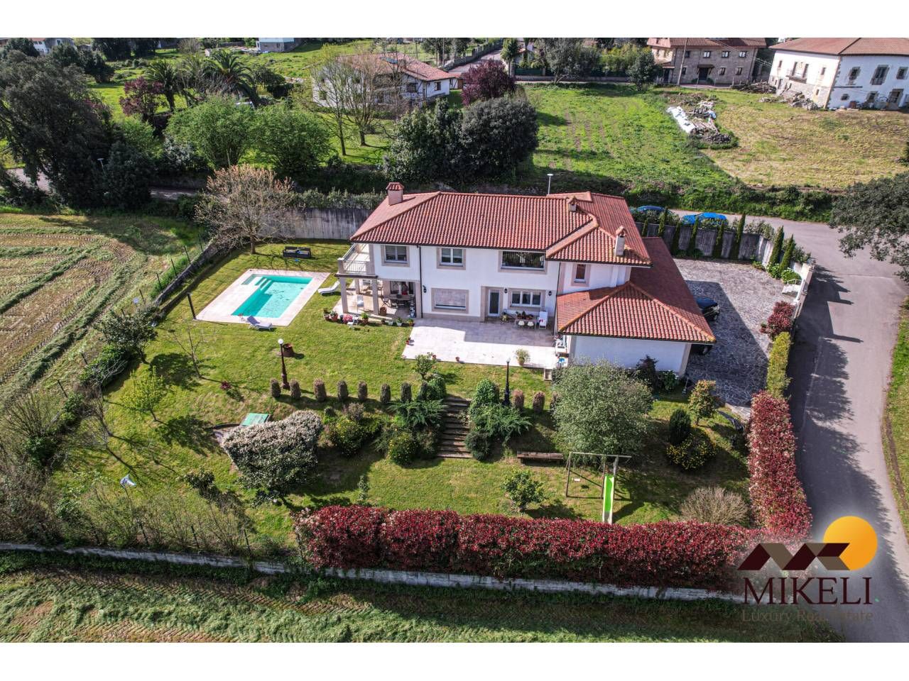 Jardí de Casa o xalet en venda en Meruelo amb Calefacció, Jardí privat i Terrassa