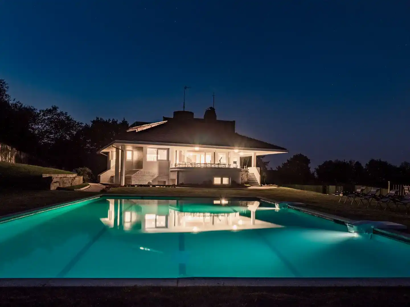 Piscina de Casa o chalet en venta en Hondarribia con Aire acondicionado, Piscina y Balcón