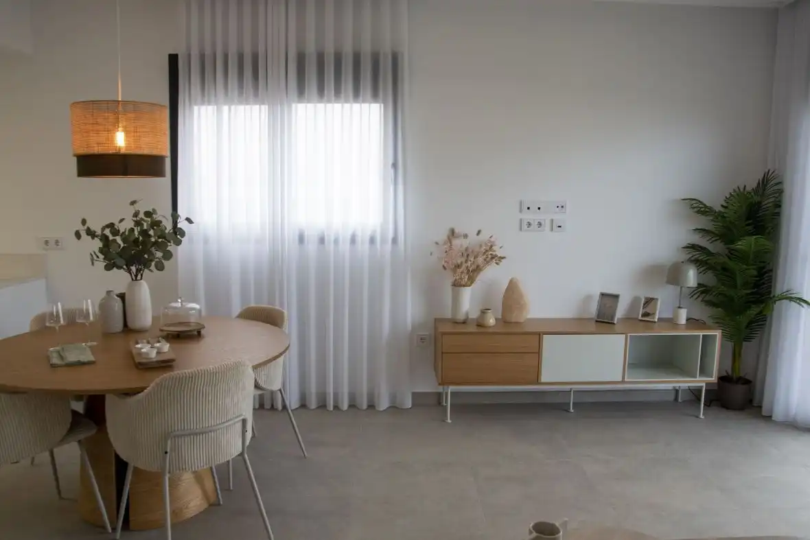 Sala de estar de Apartamento en venta en Santa Pola con Aire acondicionado, Calefacción y Terraza