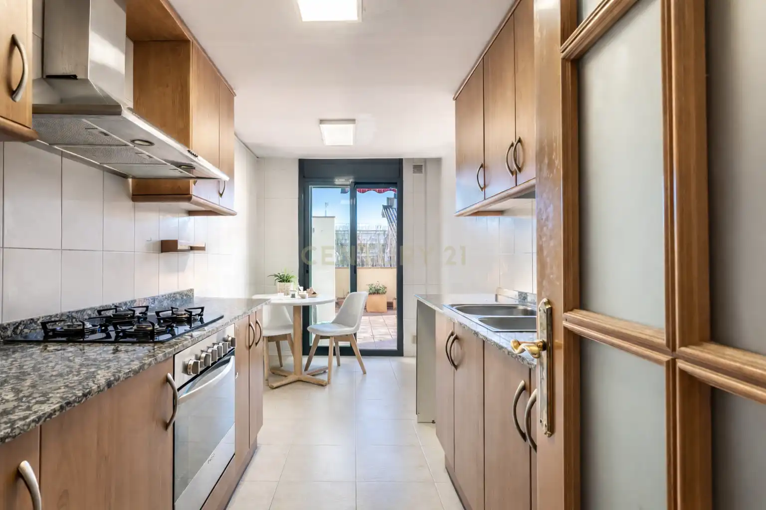 Kitchen of Flat for sale in Sant Celoni  with Air Conditioner and Storage room