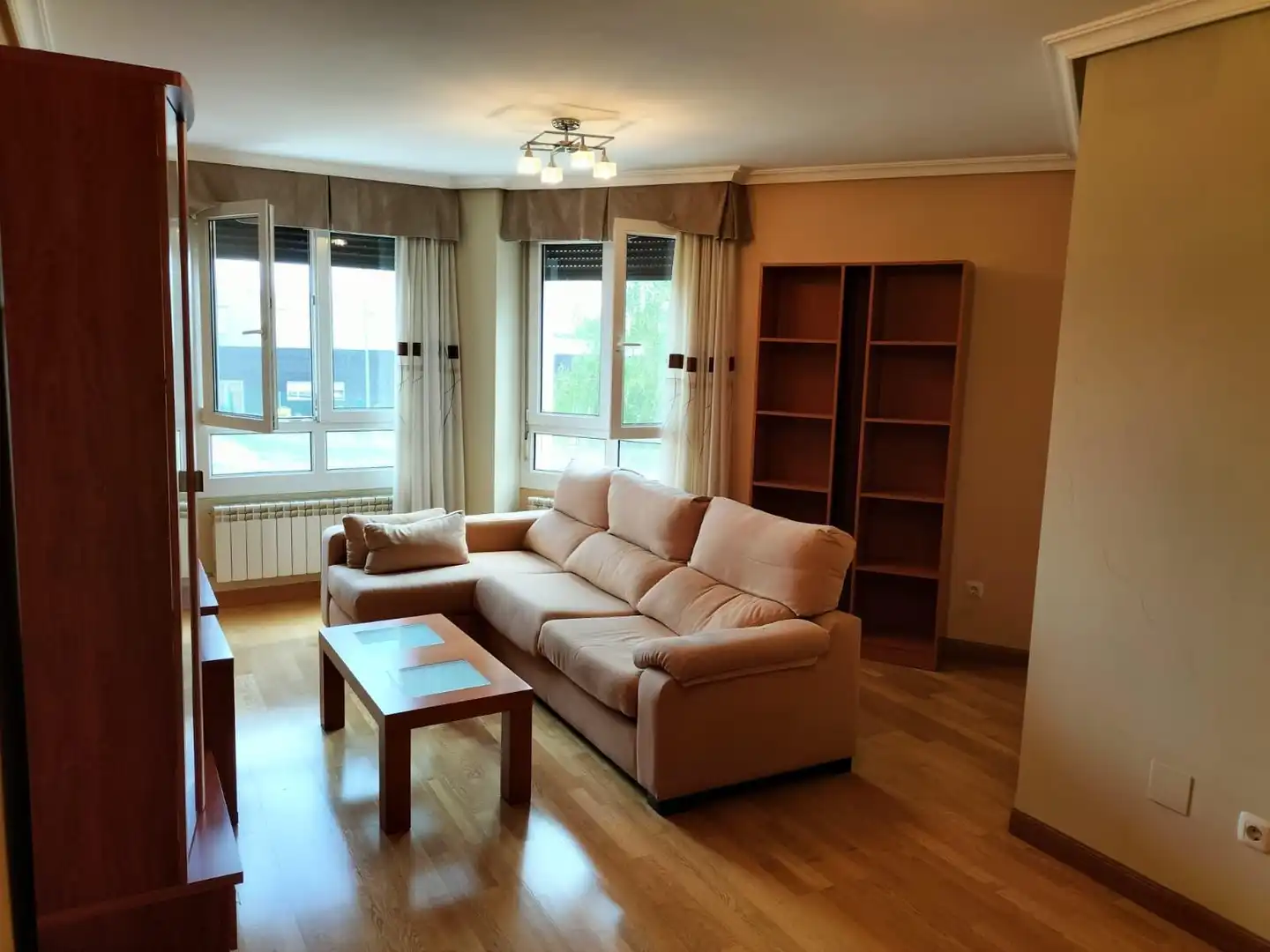 Sala d'estar de Pis en venda en Palencia Capital amb Calefacció