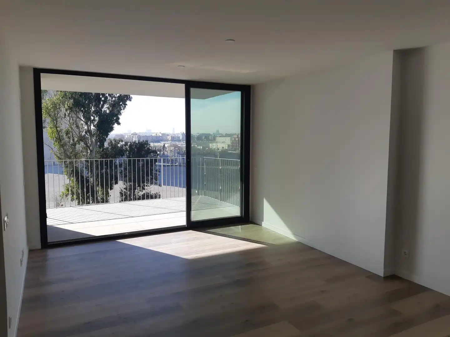 Sala de estar de Piso de alquiler en Badalona con Calefacción, Jardín privado y Terraza