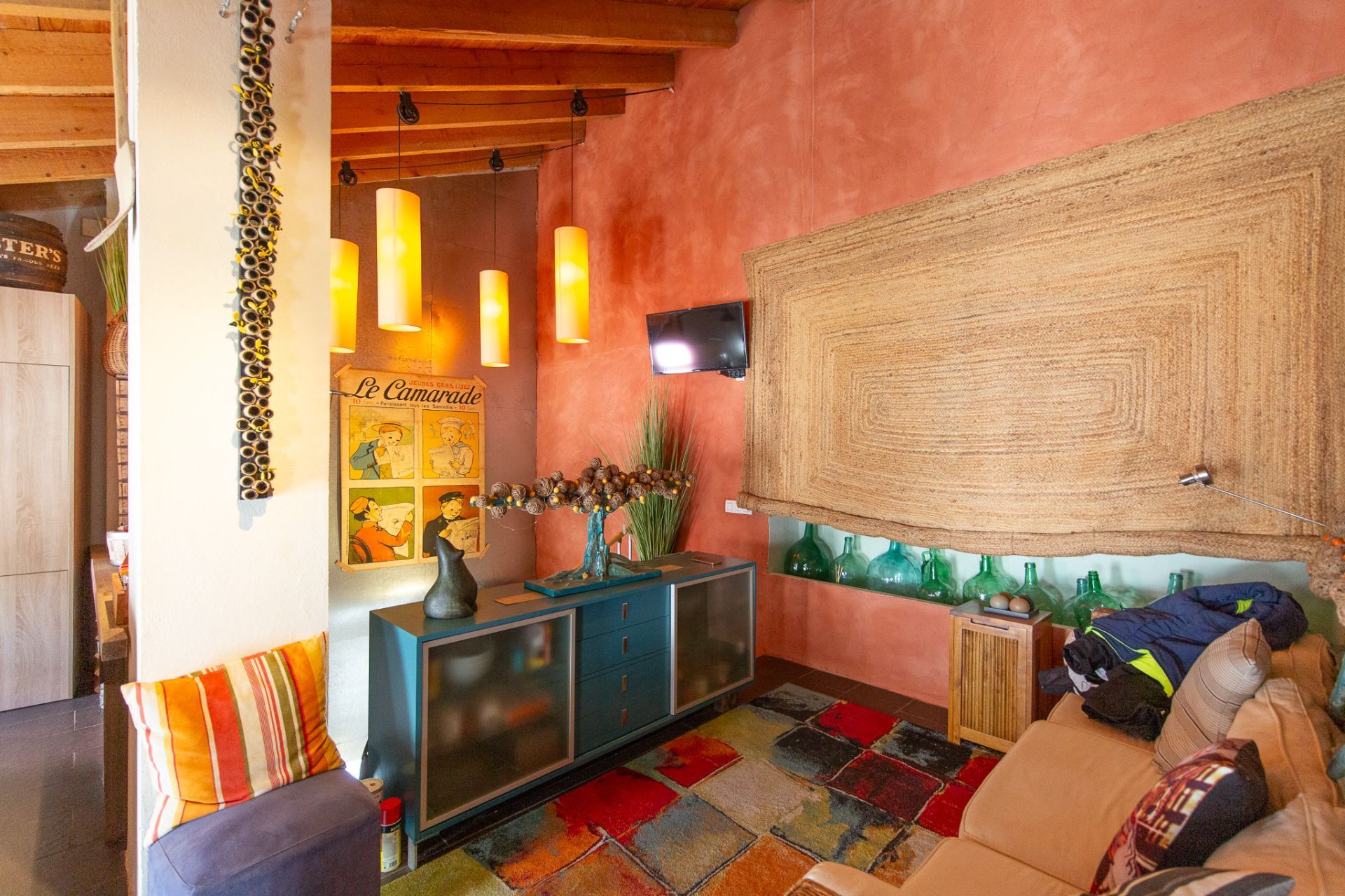 Living room of Flat for sale in Relleu  with Heating and Storage room