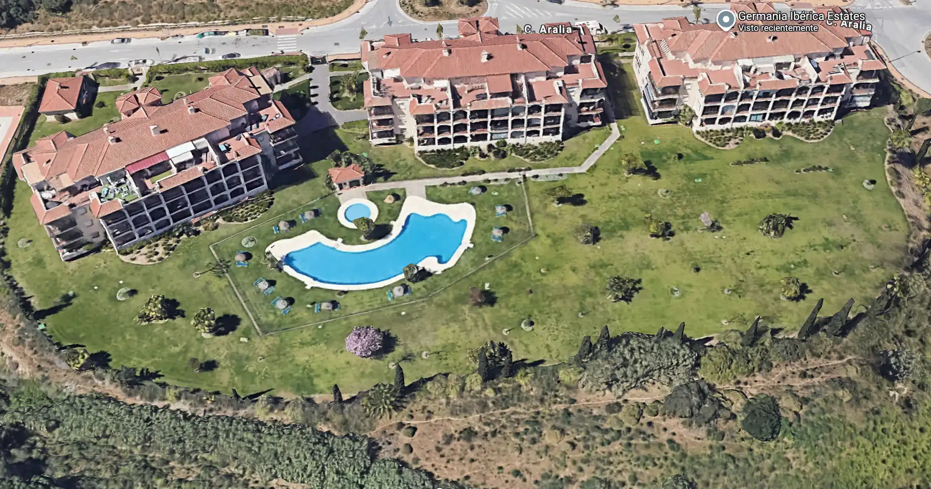 Jardí de Apartament de lloguer en Mijas amb Terrassa i Moblat