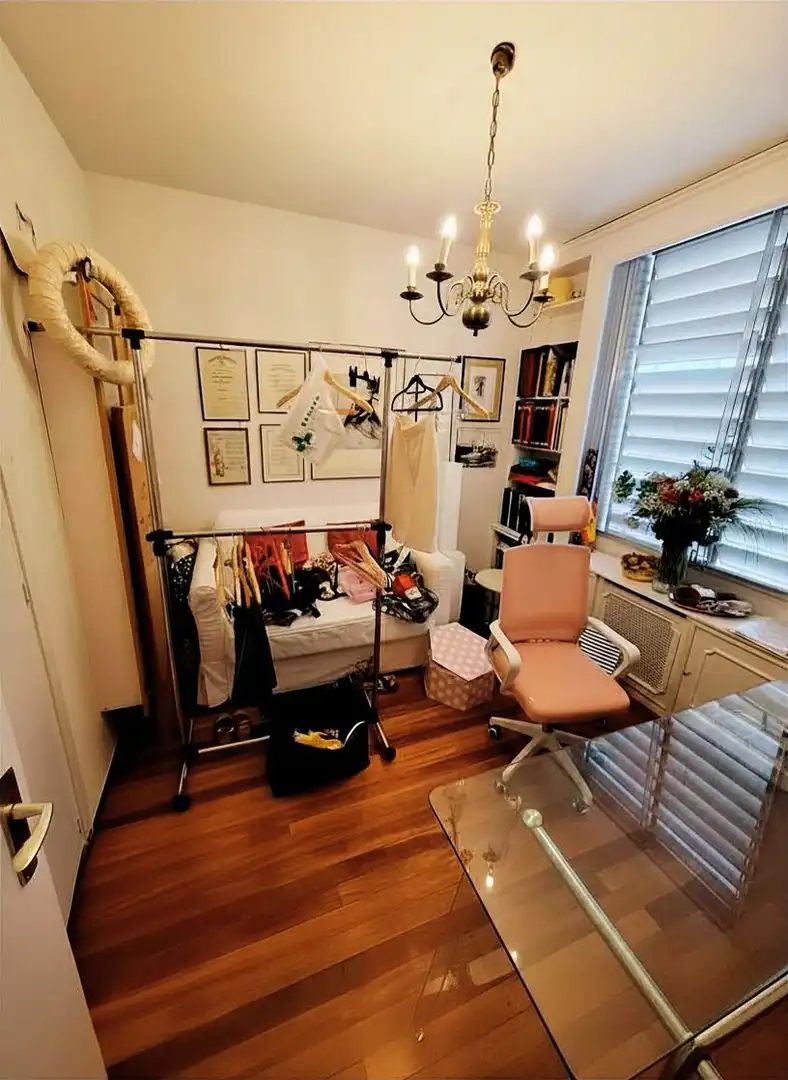 Bedroom of Flat for rent in Madrid  with Air Conditioner, Heating and Furnished
