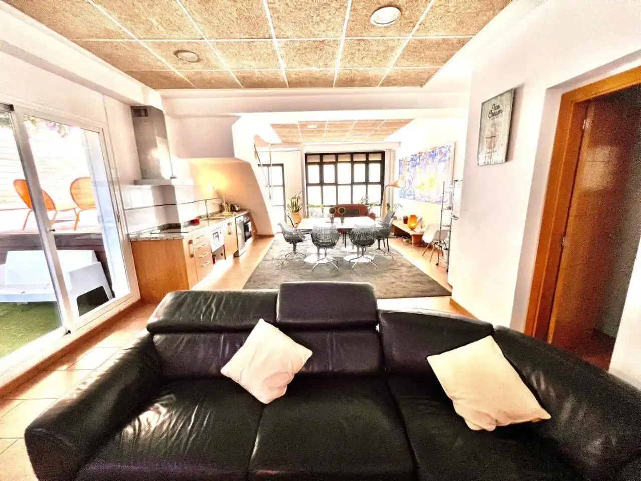 Sala d'estar de Casa o xalet en venda en Valencia amb Aire condicionat, Jardí privat i Terrassa